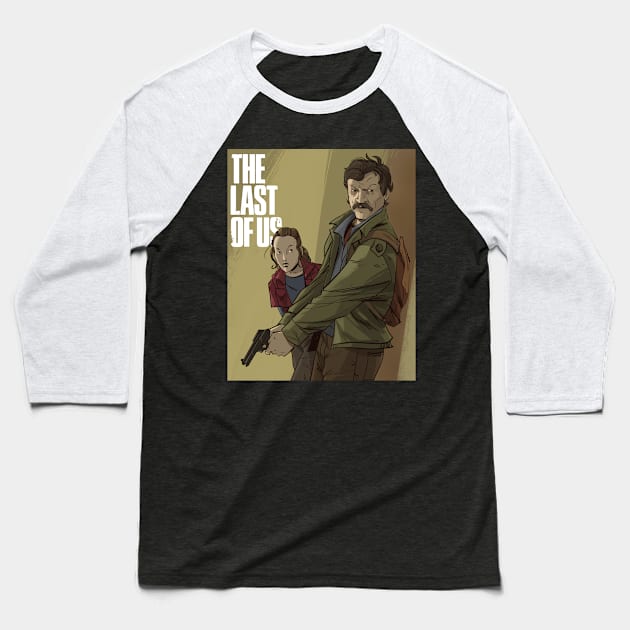 The Last of Us Baseball T-Shirt by markodjeska